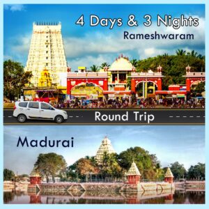 Madurai to Rameshwaram Taxi - 4 Days and 3 nights